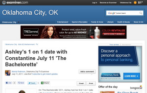 Ashley's 1 on 1 date with Constantine July 11 'The Bachelorette'