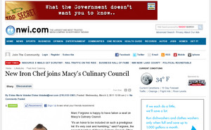 New Iron Chef joins Macy's Culinary Council