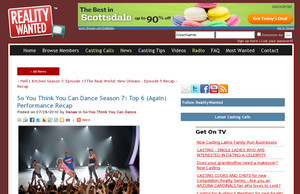 So You Think You Can Dance Season 7: Top 6 (Again) Performance Recap