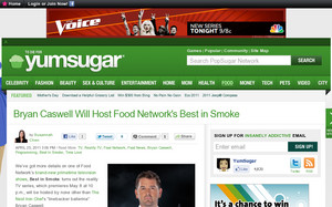 Bryan Caswell Will Host Food Network's Best in Smoke