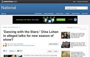 'Dancing with the Stars:' Dina Lohan in alleged talks for new season of show?