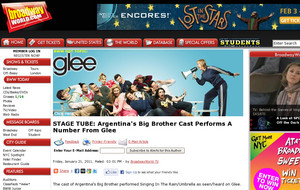 STAGE TUBE: Argentina's Big Brother Cast Performs A Number From Glee