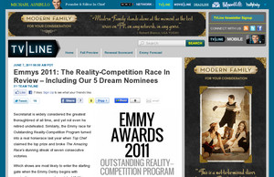 Emmys 2011: The Reality-Competition Race In Review - Including Our 5 Dream ...