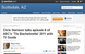 Chris Harrison talks episode 6 of ABC's 'The Bachelorette' 2011 with TV Guide