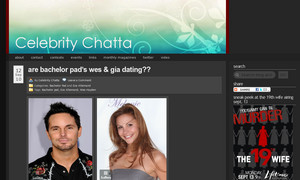 Are  Bachelor Pad's Wes &  Gia dating?? &#171; Celebrity Chatta