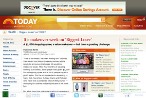 It's makeover week on 'Biggest Loser'