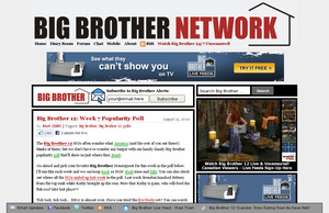 Big Brother 12: Week 7 Popularity Poll