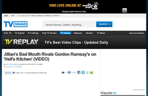 Jillian's Bad Mouth Rivals Gordon Ramsay's on 'Hell's Kitchen' (VIDEO)