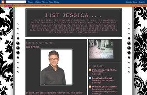 Just Jessica.....: Oh  Frank ...