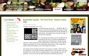 spunkybean.com -  Big Brother Update - The Final Three -  Rachel's  ...