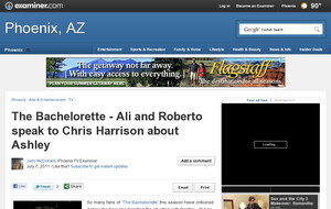 The Bachelorette - Ali and Roberto speak to Chris Harrison about Ashley