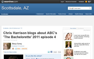 Chris Harrison blogs about ABC's 'The Bachelorette' 2011 episode 4
