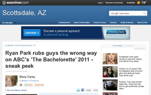 Ryan Park rubs guys the wrong way on ABC's 'The Bachelorette' 2011 - sneak peek