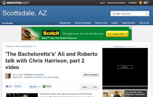 'The Bachelorette's' Ali and Roberto talk with Chris Harrison, part 2 video
