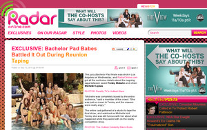 EXCLUSIVE: Bachelor Pad Babes Battled It Out During Reunion Taping