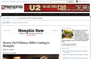 Master Chef Whitney Miller Coming to Memphis