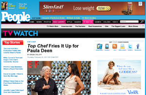 Top Chef Fries It Up for Paula Deen
