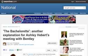 'The Bachelorette': another explanation for Ashley Hebert's meeting with Bentley
