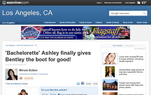 'Bachelorette' Ashley finally gives Bentley the boot for good!