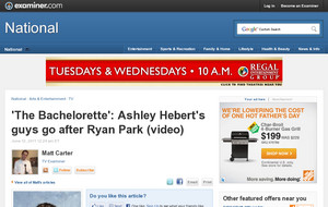 'The Bachelorette': Ashley Hebert's guys go after Ryan Park (video)