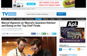 Marcel Vigneron on 'Marcel's Quantum Kitchen' and Being on the 'Top Chef' Finale
