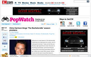 Chris Harrison blogs 'The Bachelorette' season premiere
