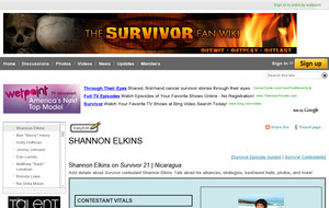 Shannon Elkins -  Survivor