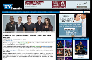 American Idol Exit Interviews: Andrew Garcia and Katie Stevens