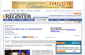 Corona del Mar man on 'Bachelorette'