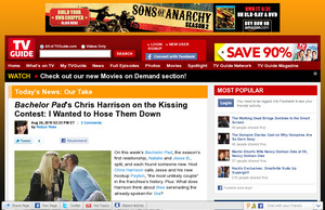 Bachelor Pad's Chris Harrison on the Kissing Contest: I Wanted to Hose Them Down