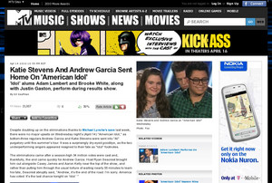Katie Stevens And Andrew Garcia Sent Home On 'American Idol'
