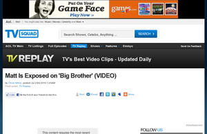 Matt Is Exposed on 'Big Brother' (VIDEO)