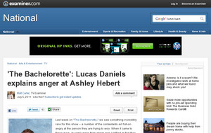 'The Bachelorette': Lucas Daniels explains anger at Ashley Hebert