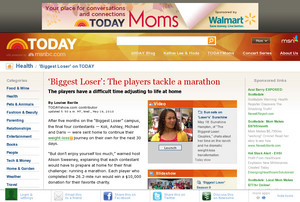 'Biggest Loser': The players tackle a marathon