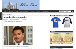 &#220;ber Desi &#187; Blog Archive &#187;  Anand -  The Apprentice