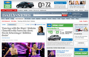 'Dancing with the Stars': Maksim Chmerkovskiy bares his chest; Nicole Scherzinger 'dribbles desire'