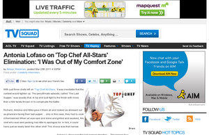 'Top Chef All-Stars'' Eliminated Chef: 'I Was Out of My Comfort Zone'