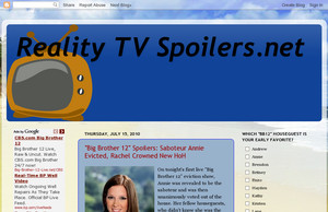 Reality TV Spoilers.net: " Big Brother 12" Spoilers: Saboteur  Annie  ...