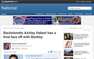 Bachelorette Ashley Hebert has a final face off with Bentley