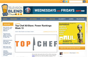 Top Chef All-Stars: Power Rankings Week 13