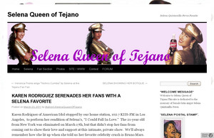 KAREN RODRIGUEZ SERENADES HER FANS WITH A SELENA FAVORITE | Selena Queen of Tejano