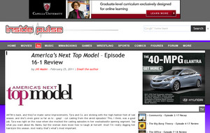 America's Next Top Model - Episode 16-1 Review