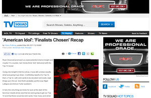 'American Idol' "Finalists Chosen" Recap