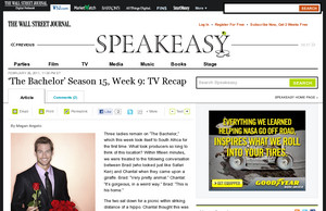 'The Bachelor' Season 15, Week 9: TV Recap