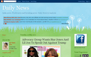 Daily News: Advocacy Group Wants Star Jones And  Lil Jon To Speak  ...