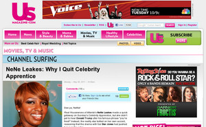 NeNe Leakes: Why I Quit Celebrity Apprentice