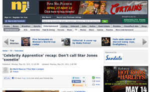 'Celebrity Apprentice' recap: Don't call Star Jones 'sweetie' - The Star-Ledger