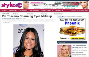 Pia Toscano Charming Eyes Makeup - Styles Hub