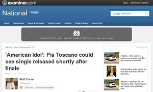 'American Idol': Pia Toscano could see single released shortly after finale
