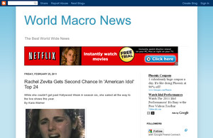 World Macro News:  Rachel Zevita Gets Second Chance In ' American  ...